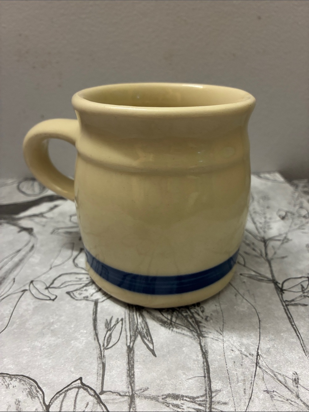 Roseville Pottery Friendship Crock Barrel Style Mug